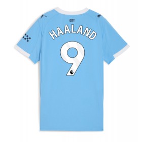 Manchester City Erling Haaland #9 Hemmakläder Dam 2025-26 Kortärmad